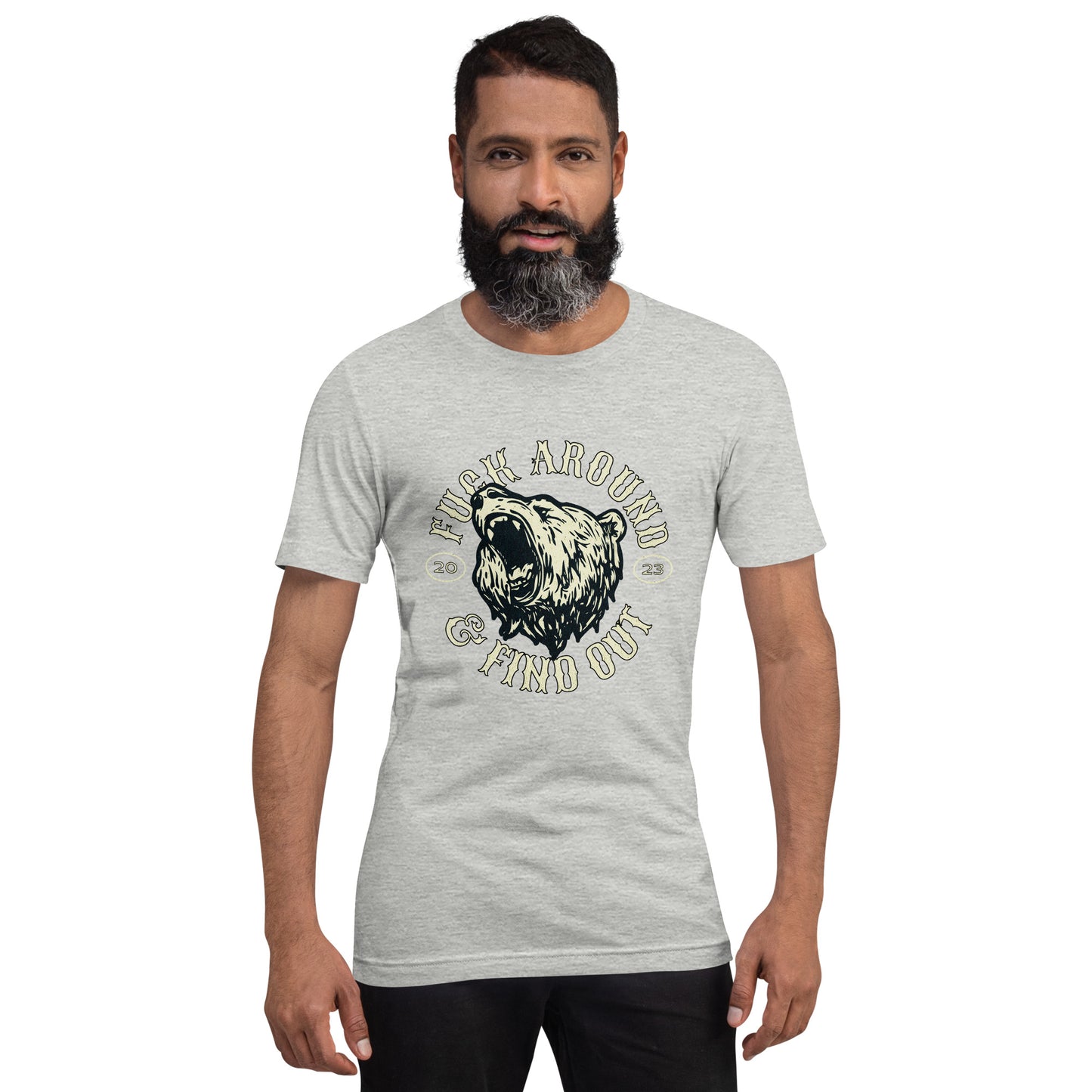 Angry Bear Unisex t-shirt