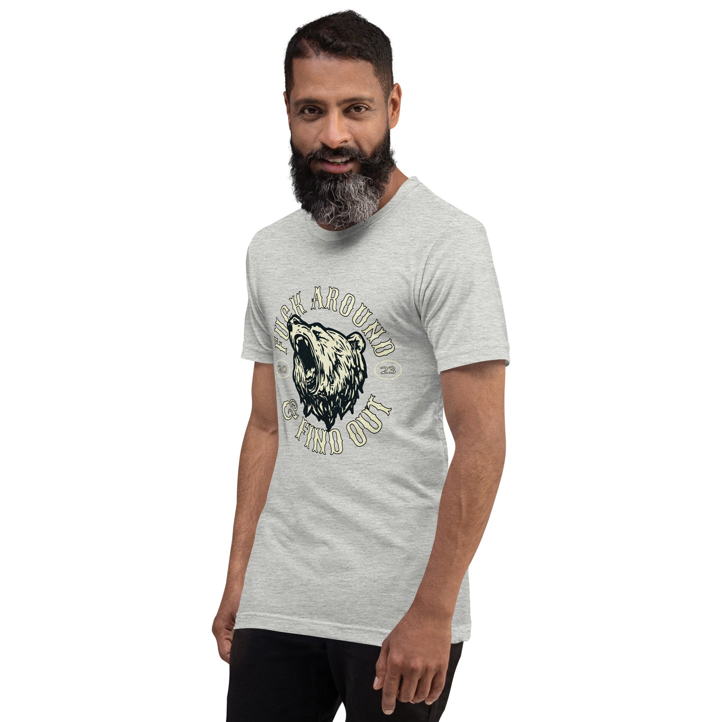 Angry Bear Unisex t-shirt