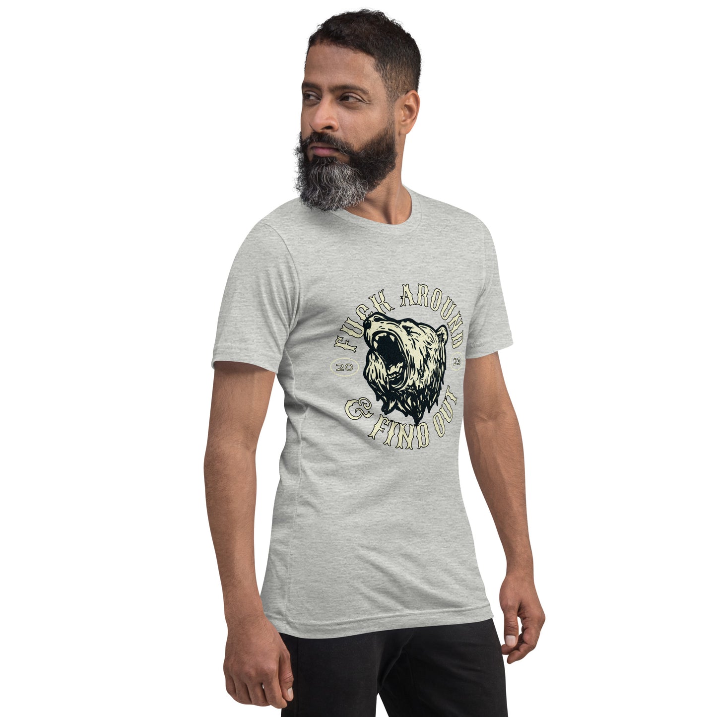Angry Bear Unisex t-shirt