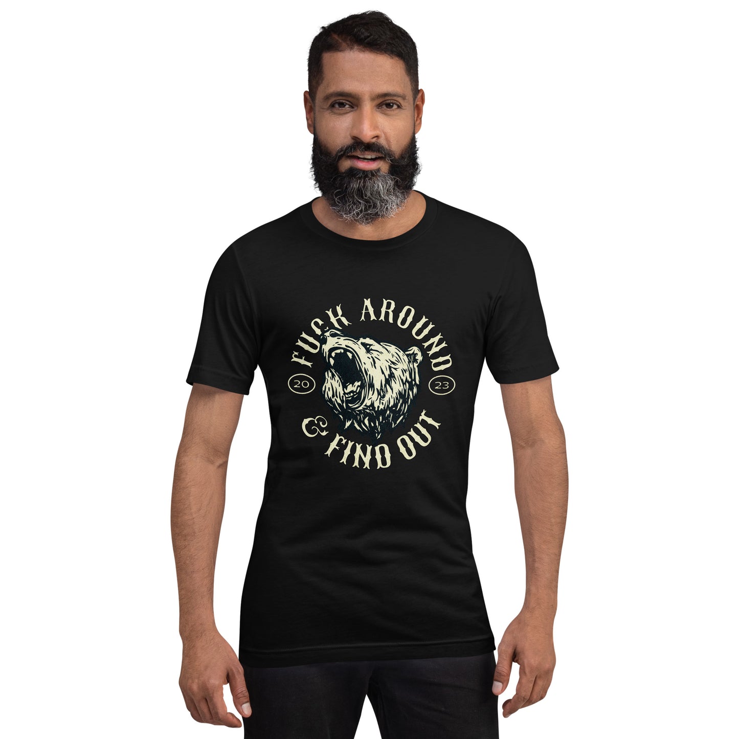 Angry Bear Unisex t-shirt