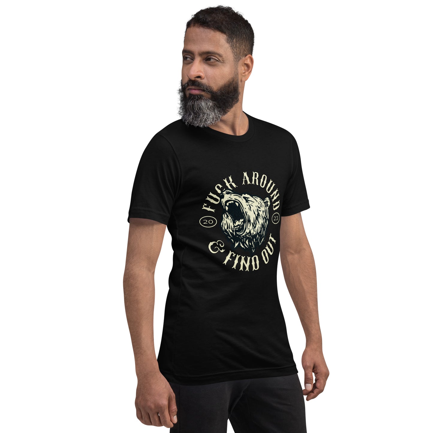Angry Bear Unisex t-shirt