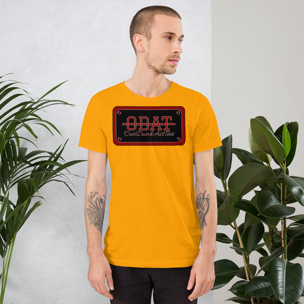ODAT Chest Plate Logo Unisex t-shirt