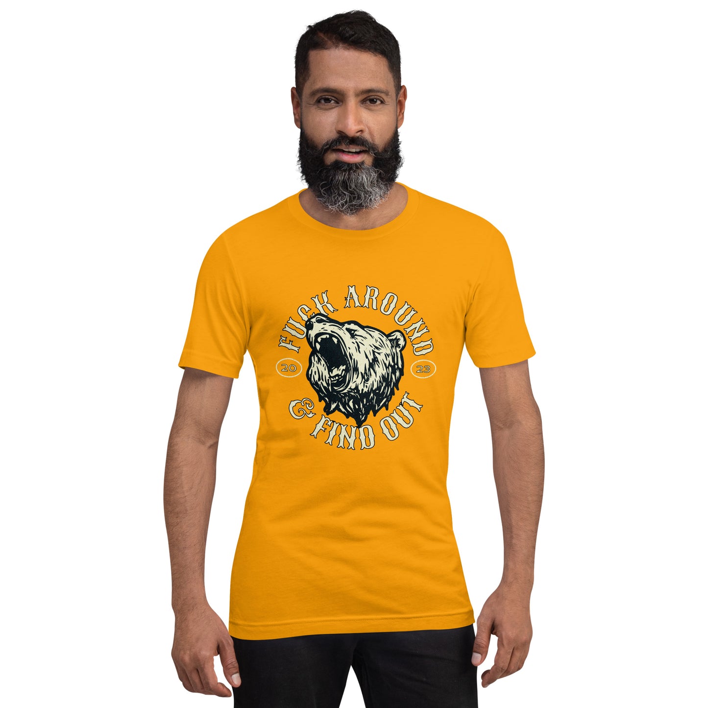 Angry Bear Unisex t-shirt