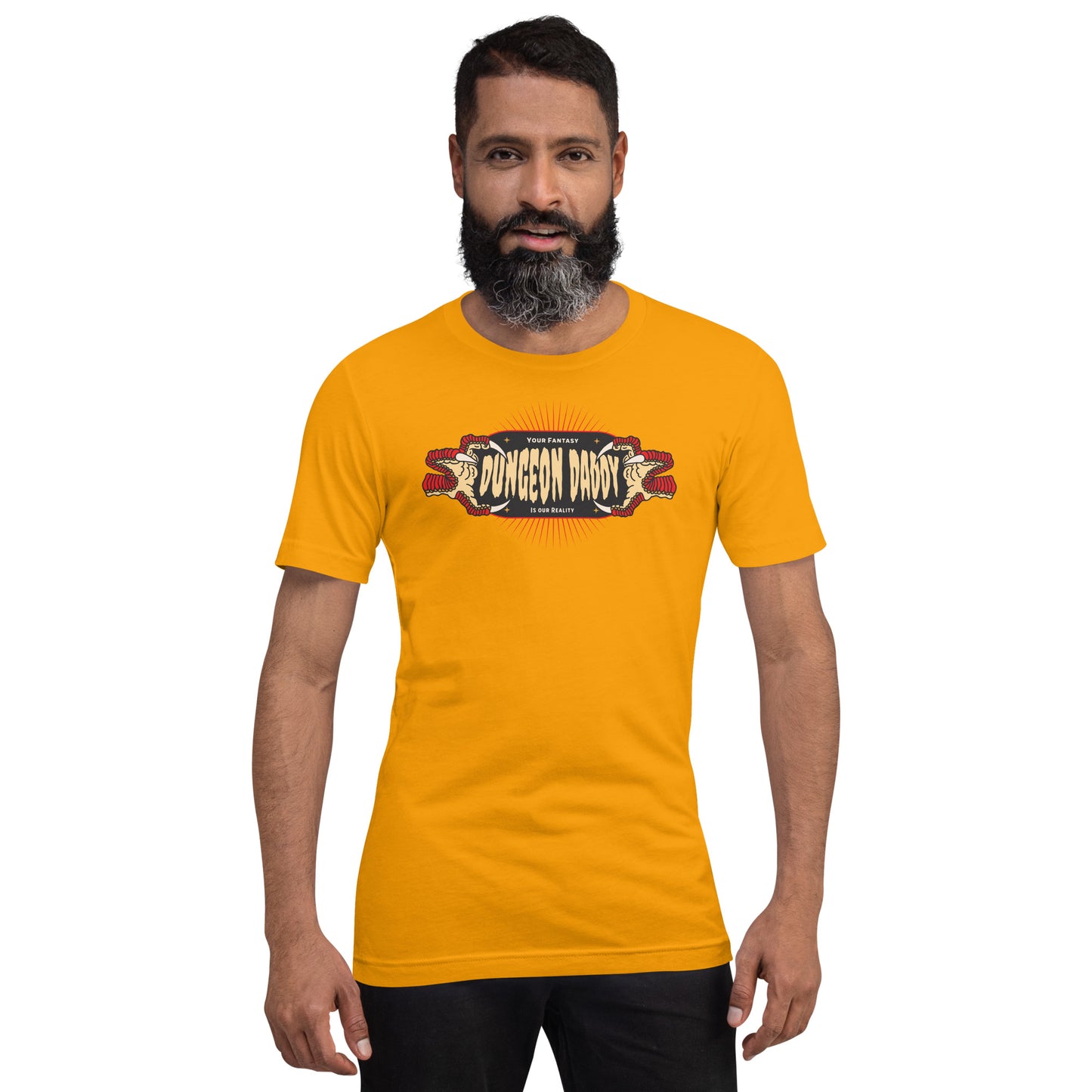 Dungeon Daddy Logo Unisex t-shirt