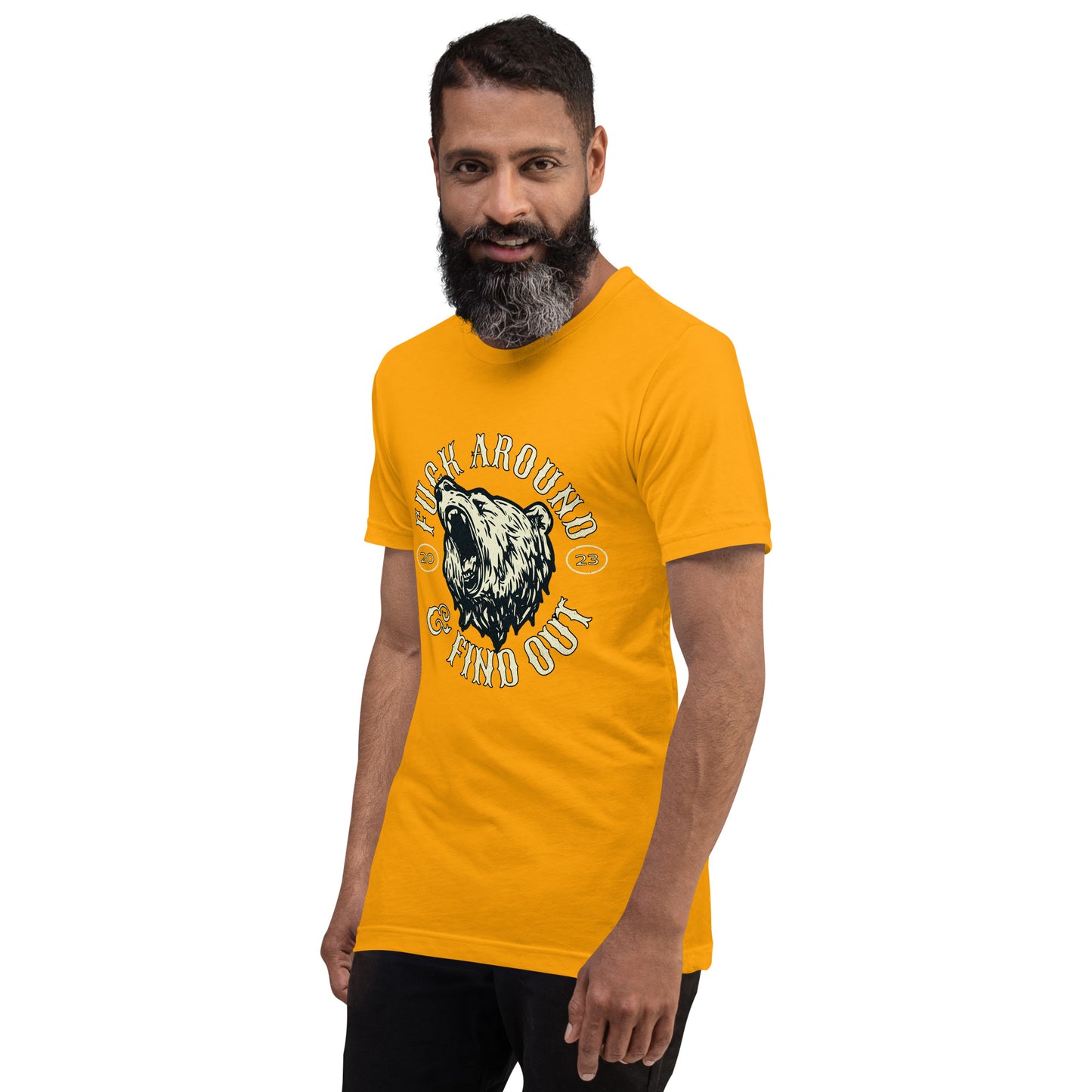 Angry Bear Unisex t-shirt
