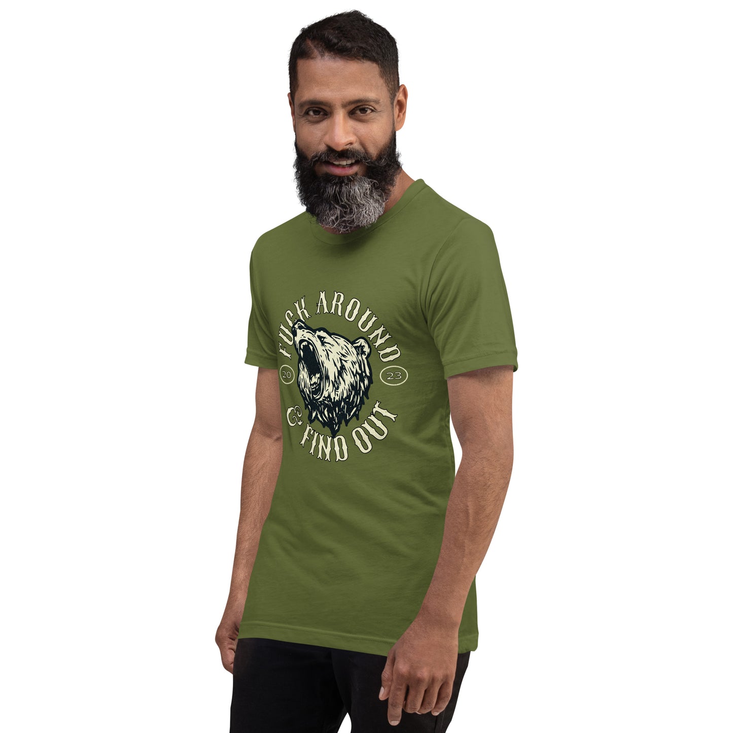 Angry Bear Unisex t-shirt