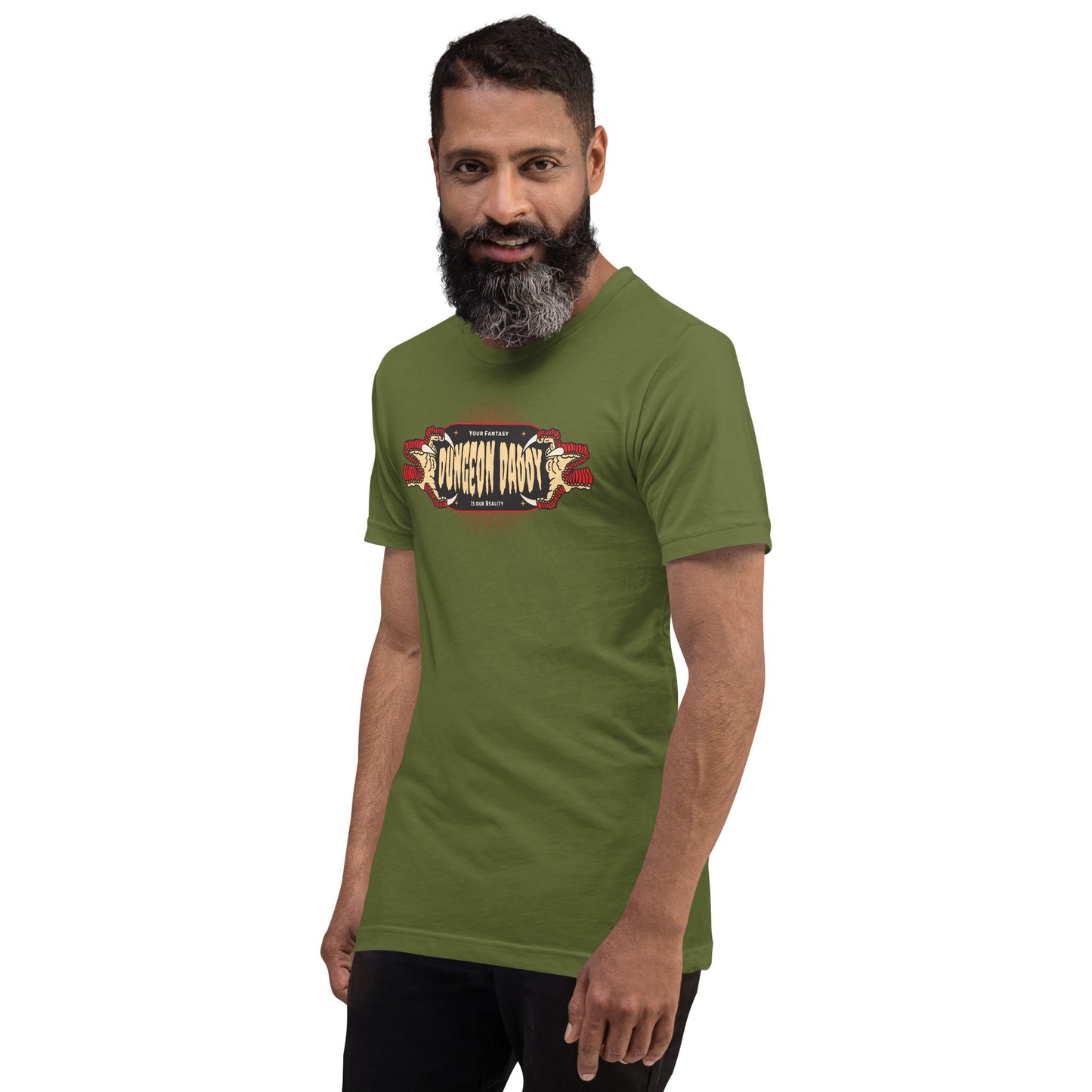 Dungeon Daddy Logo Unisex t-shirt