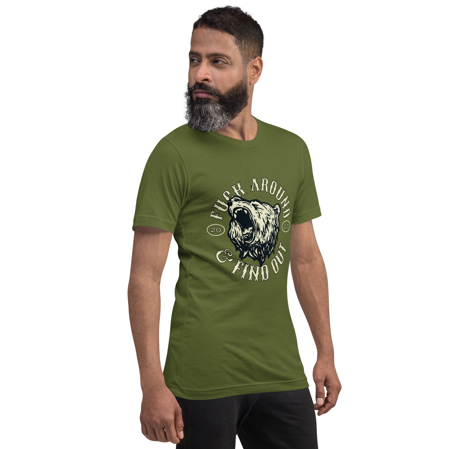 Angry Bear Unisex t-shirt