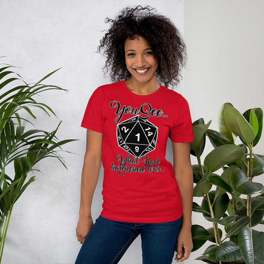 Nat 1 DD Unisex t-shirt