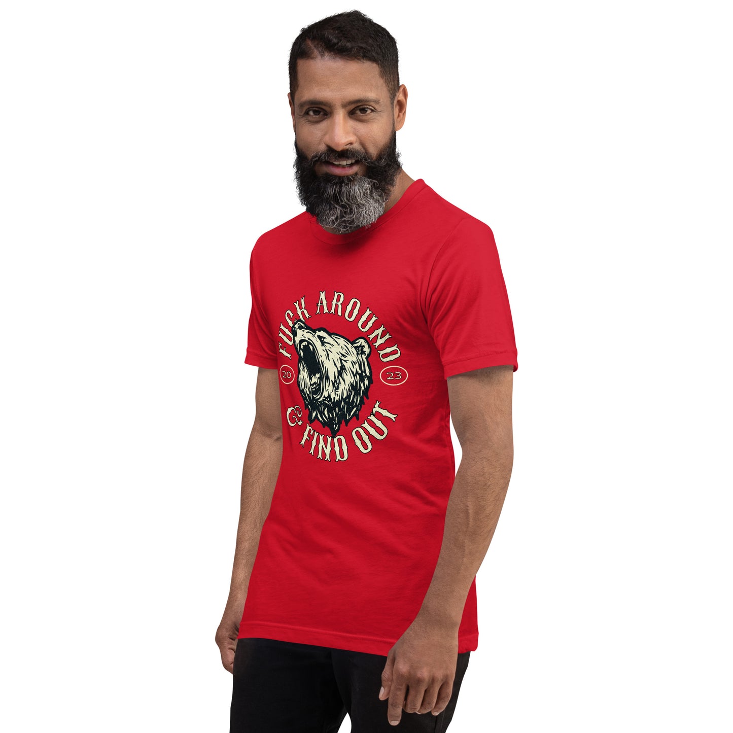 Angry Bear Unisex t-shirt