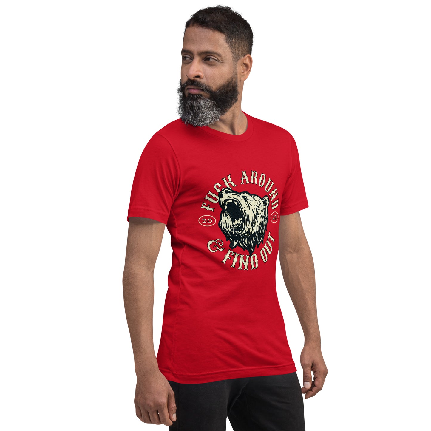 Angry Bear Unisex t-shirt