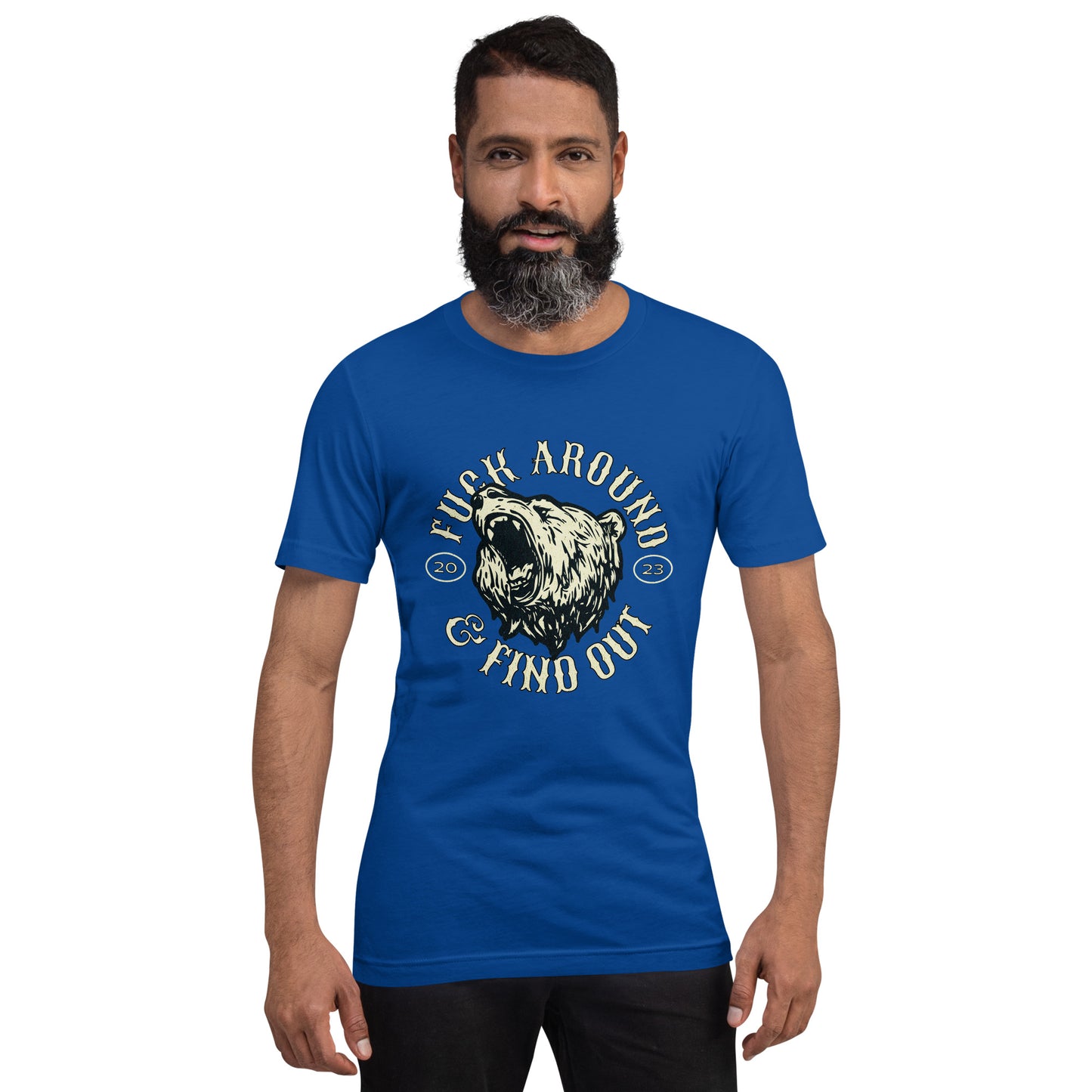 Angry Bear Unisex t-shirt
