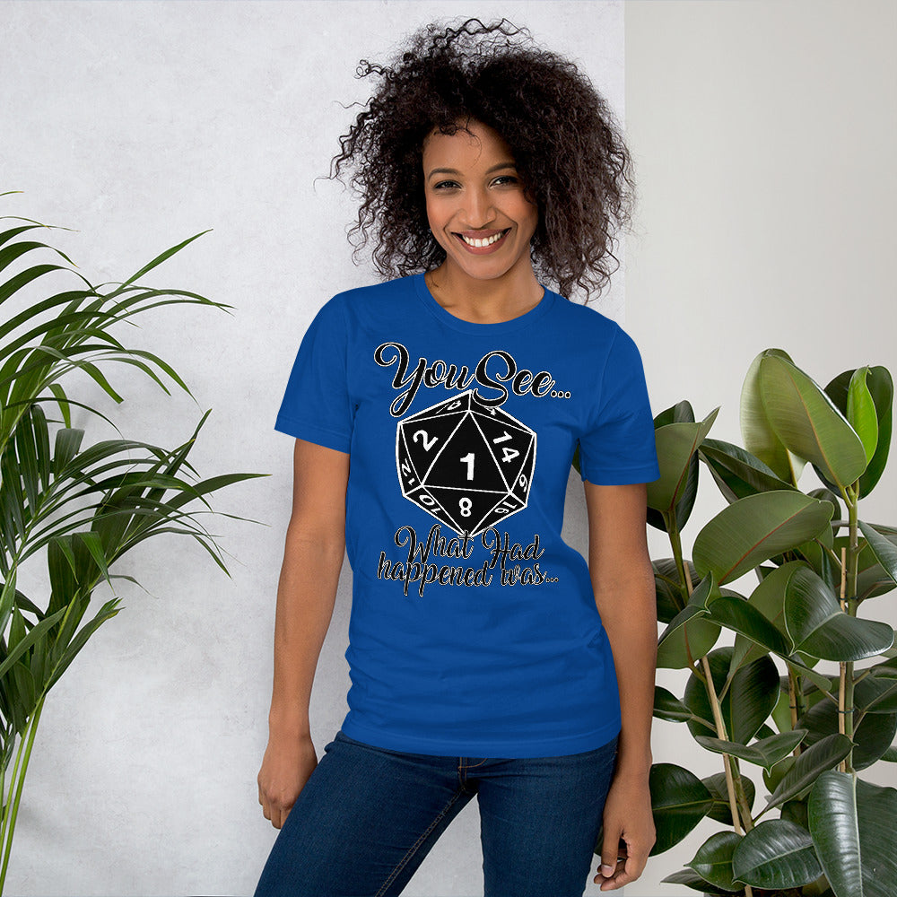 Nat 1 DD Unisex t-shirt