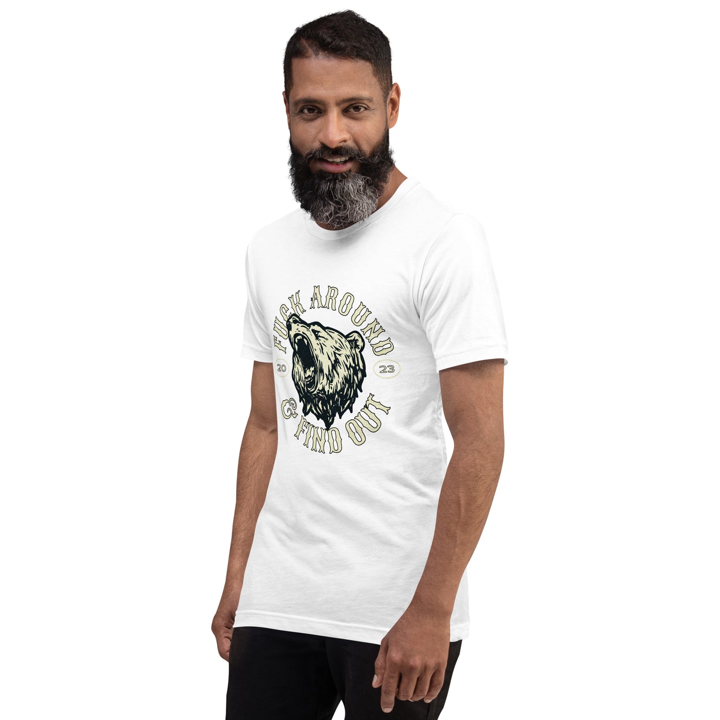 Angry Bear Unisex t-shirt