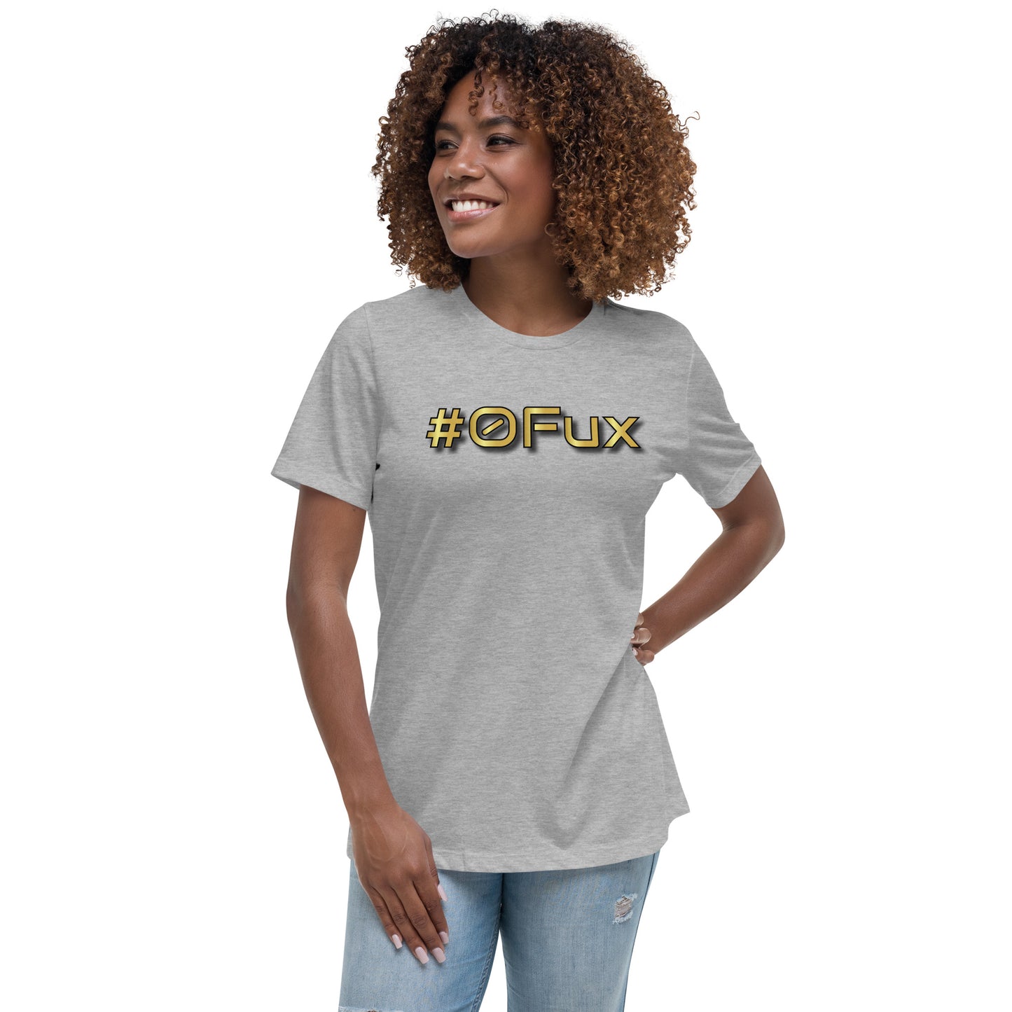 #0Fux Color Logo Women's Relaxed T-Shirt