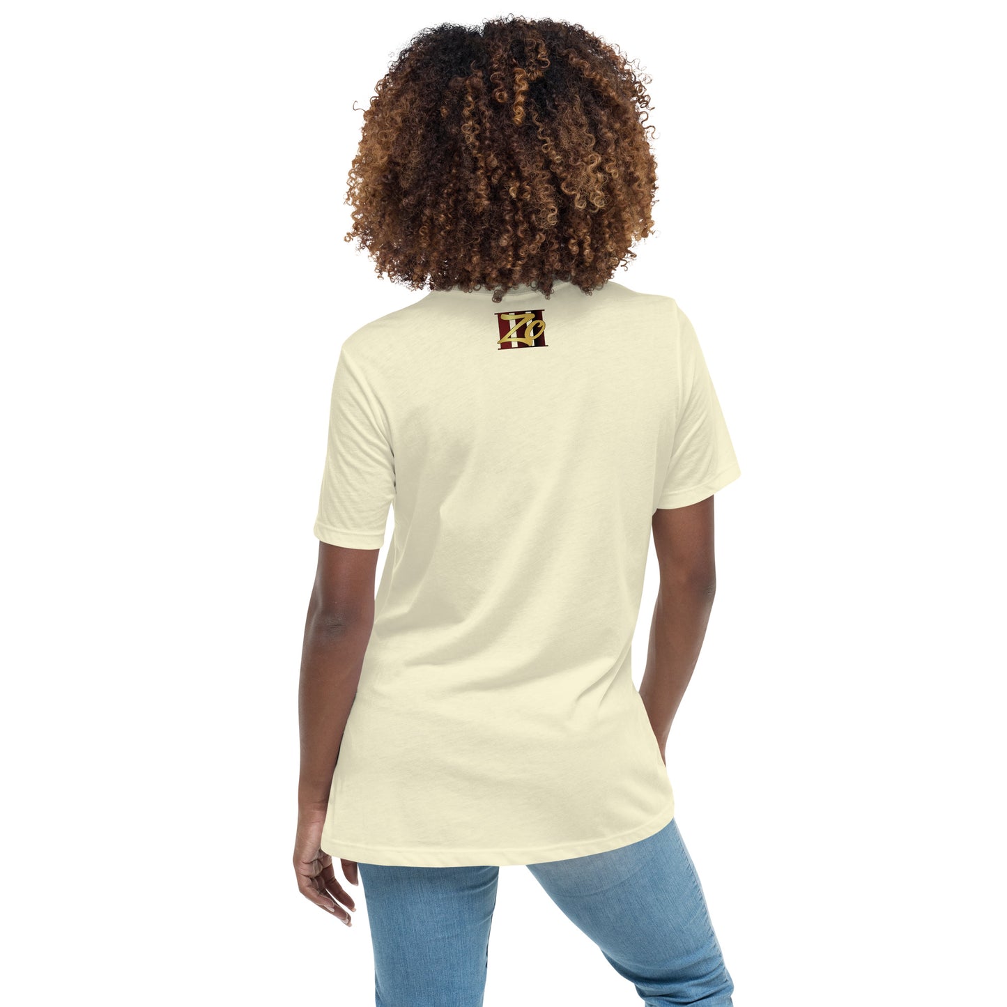 ODAT Chest Plate Logo Women's Relaxed T-Shirt