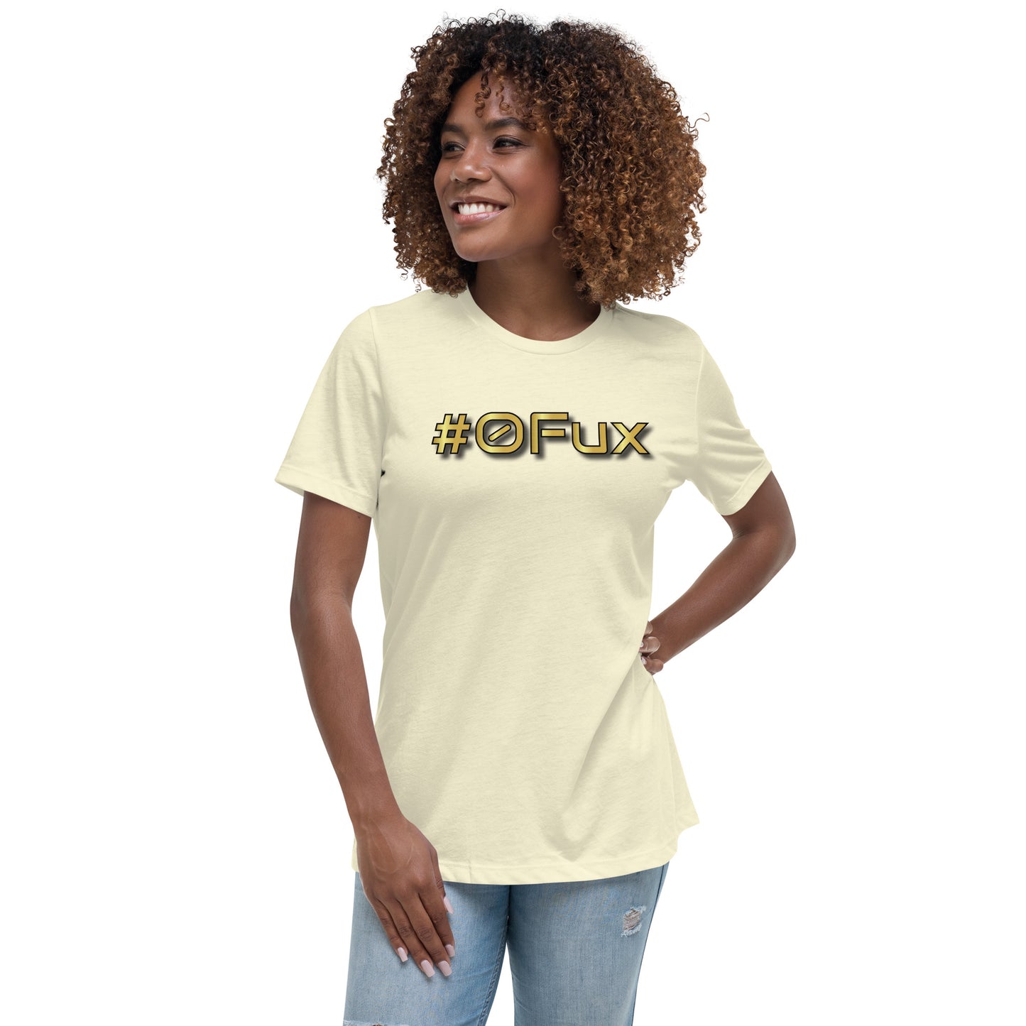 #0Fux Color Logo Women's Relaxed T-Shirt