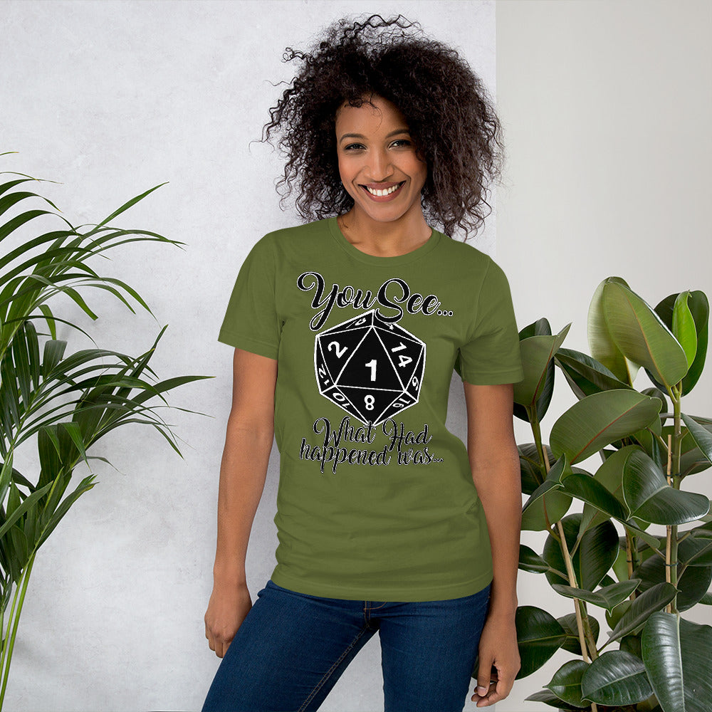 Nat 1 DD Unisex t-shirt