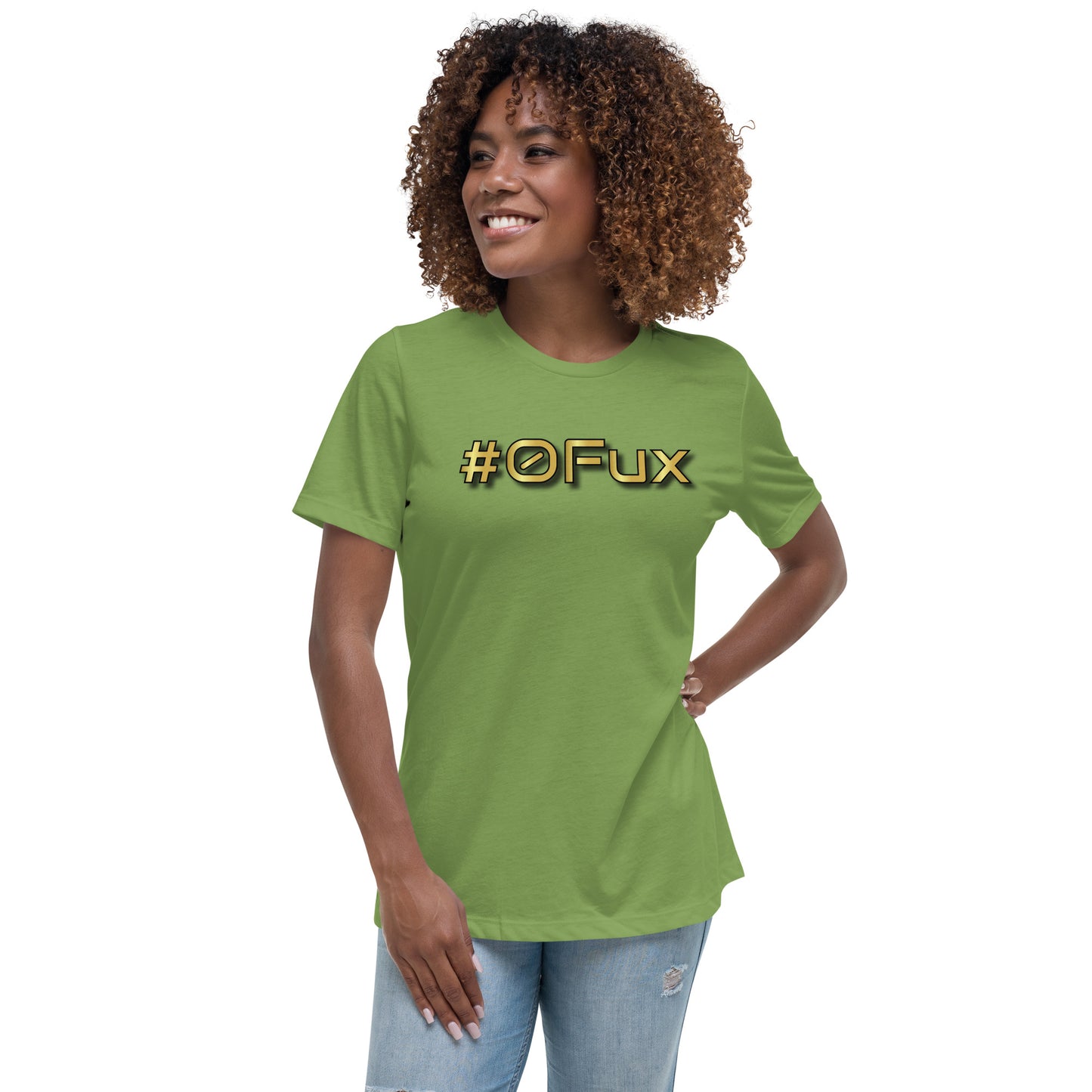 #0Fux Color Logo Women's Relaxed T-Shirt