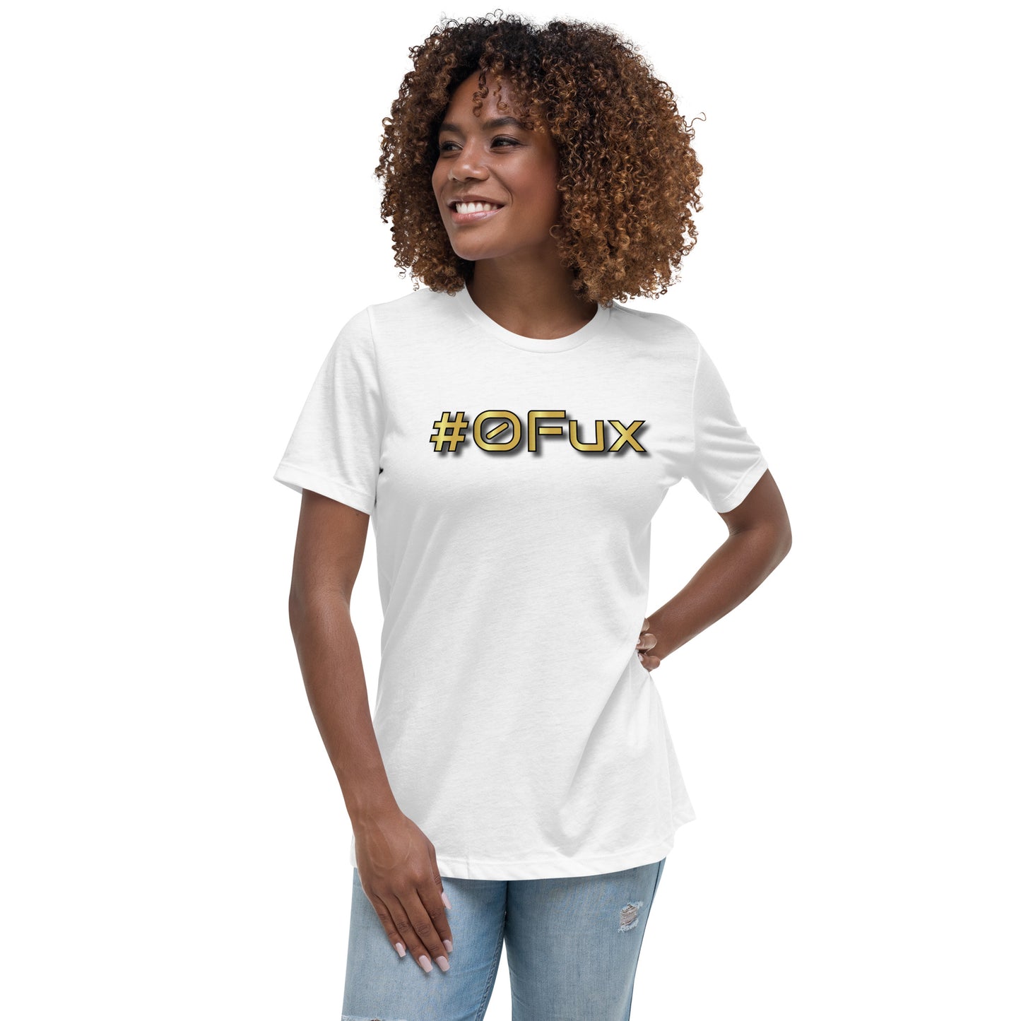 #0Fux Color Logo Women's Relaxed T-Shirt